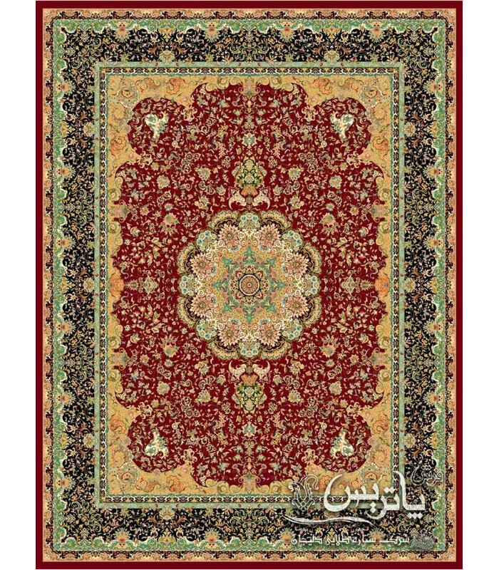 فرش ماشینی پاتریس طرح سارگل لاکی