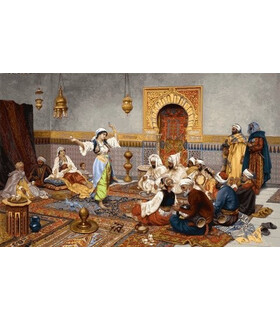 نخ و نقشه تابلو فرش فرانسوی کد 82