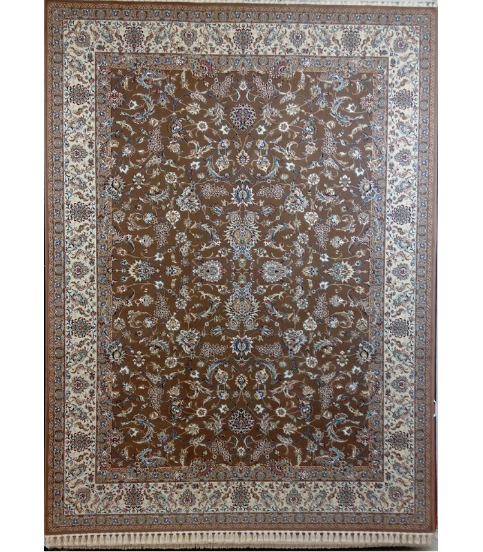 فرش زمرد مشهد طرح 14009 گردویی