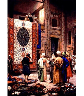 نخ و نقشه تابلو فرش طرح فرانسوی کد 113