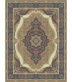 فرش مشهد طرح 87120 گردویی