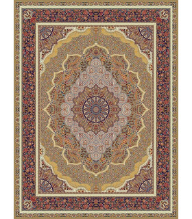 فرش مشهد طرح 702069 گردویی