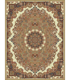 فرش مشهد طرح 702100 گردویی