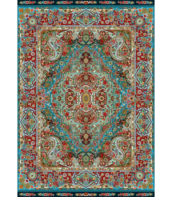 نخ و نقشه فرش کد 112