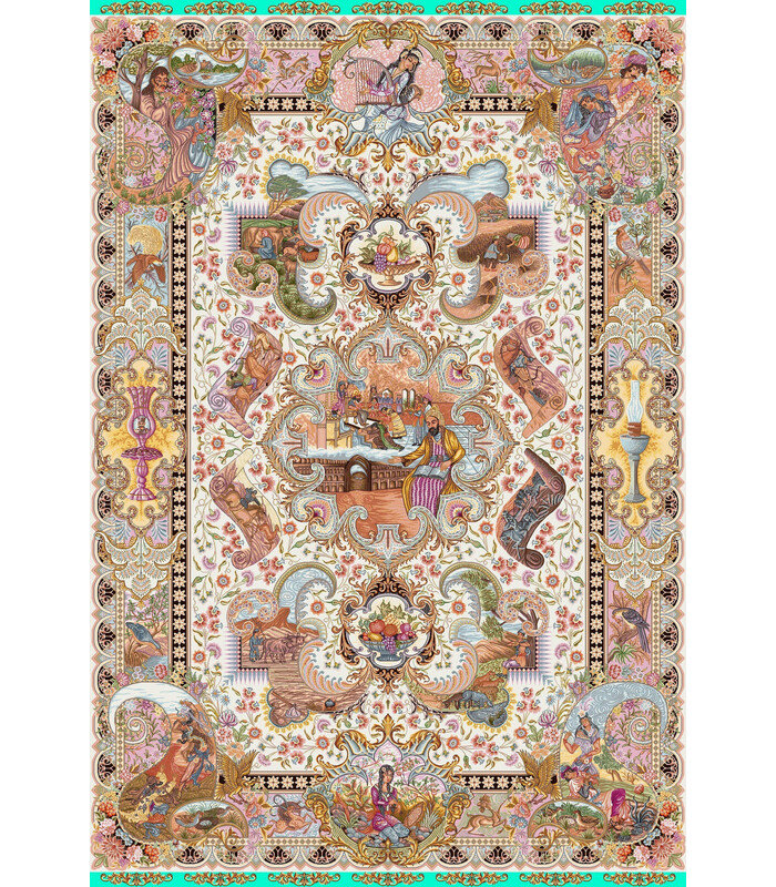 نخ و نقشه فرش کد 116