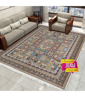 فرش مشهد طرح 802011 کرم