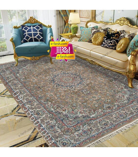 فرش مشهد طرح 802032 بژ