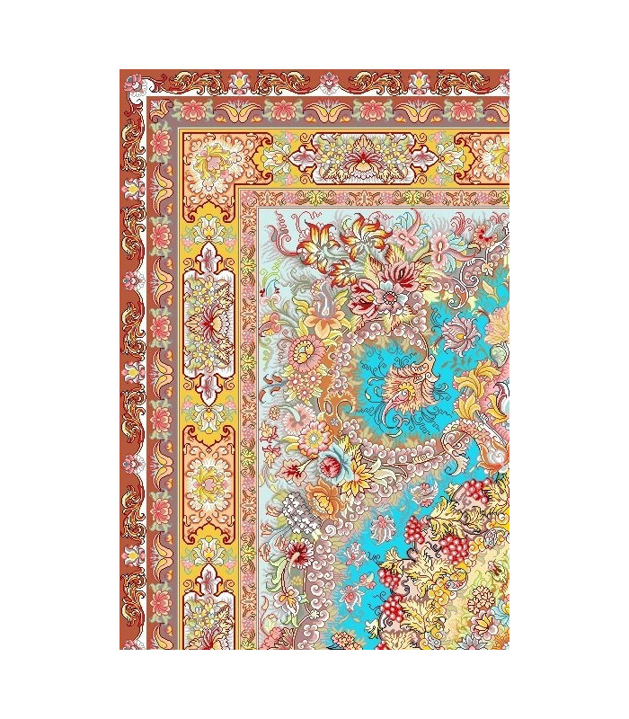 نخ و نقشه فرش کد 60