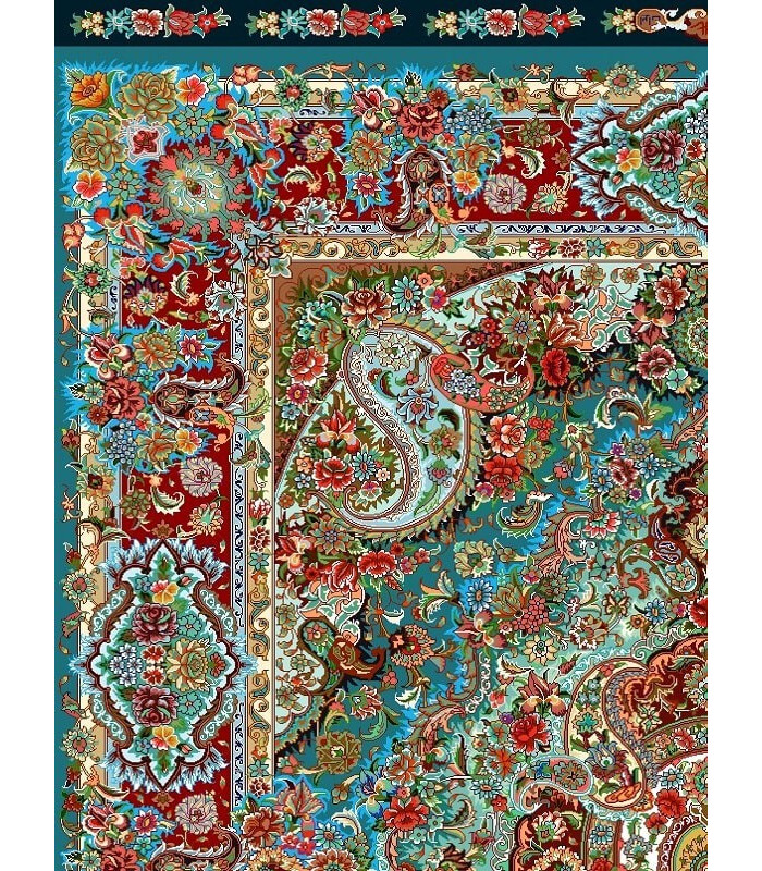 نخ و نقشه فرش کد 112