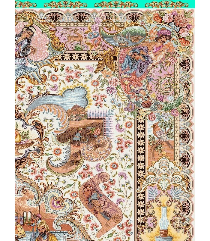 نخ و نقشه فرش کد 116