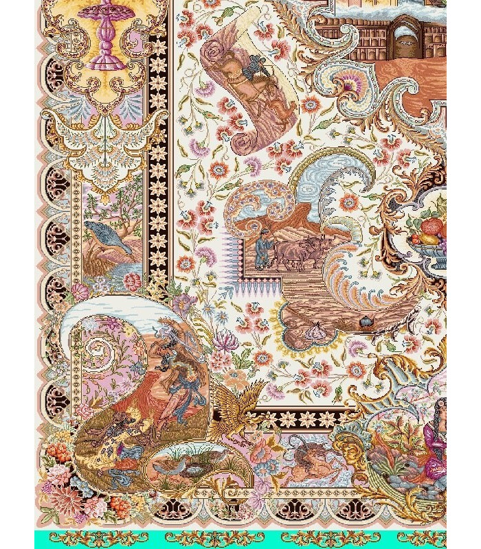 نخ و نقشه فرش کد 116