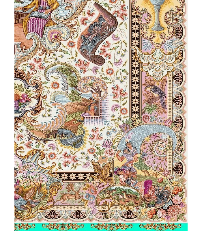 نخ و نقشه فرش کد 116