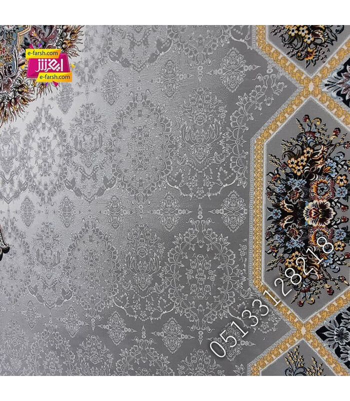 فرش ماشینی آرا مشهد طرح 60020 الماسی