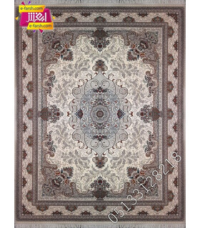 فرش ماشینی آرا مشهد طرح 25600 کرم