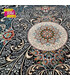 فرش ماشینی آرا مشهد طرح 25600 سورمه ای