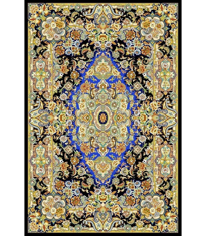 نخ و نقشه فرش درشت باف کد 56