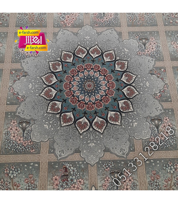 فرش ماشینی آرا مشهد طرح 25607 طوسی
