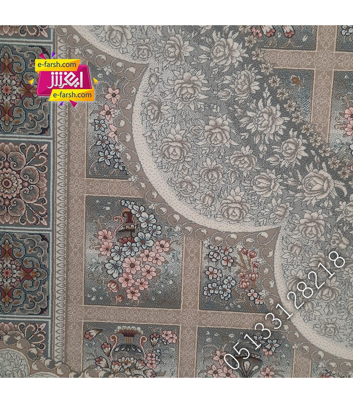 فرش ماشینی آرا مشهد طرح 25607 طوسی