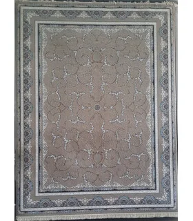 فرش نگین مشهد 700 شانه طرح 2608 بژ