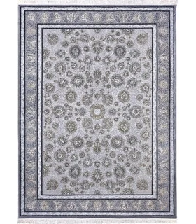 فرش نگین مشهد 700 شانه طرح 2611 خاکستری