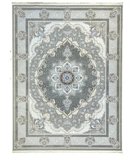 فرش نگین مشهد 700 شانه طرح 2624 طوسی