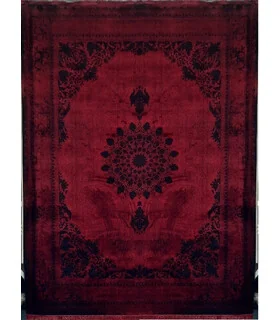 فرش نگین مشهد 700 شانه طرح 2629 لاکی