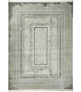 فرش نگین مشهد 1000 شانه طرح 1018/1 کرم