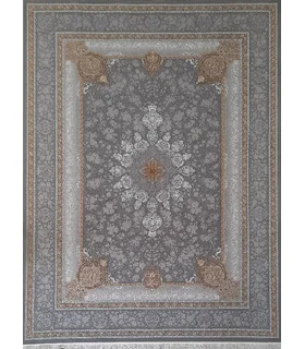 فرش نگین مشهد 1200 شانه طرح 1226/1 طوسی