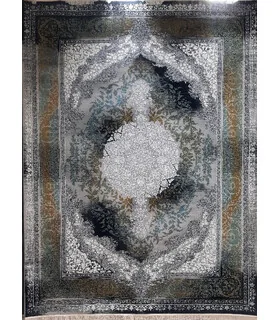 فرش نگین مشهد 1200 شانه طرح 1229/1 طوسی