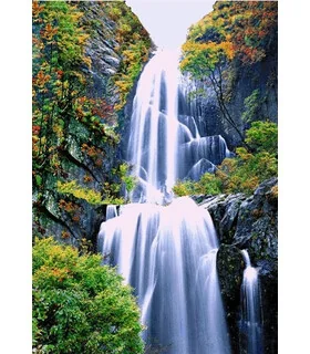 نخ و نقشه تابلو فرش طرح طبیعت کد 130